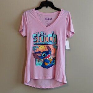 Women's Disney Lilo & Stich Hawaiian T-Shirt, Med - NWT